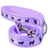 EcoBark Lavender Dog Leash - Comfort Grip Padded Leash - 4ft, 5ft, and 6ft for Small and Medium Dogs