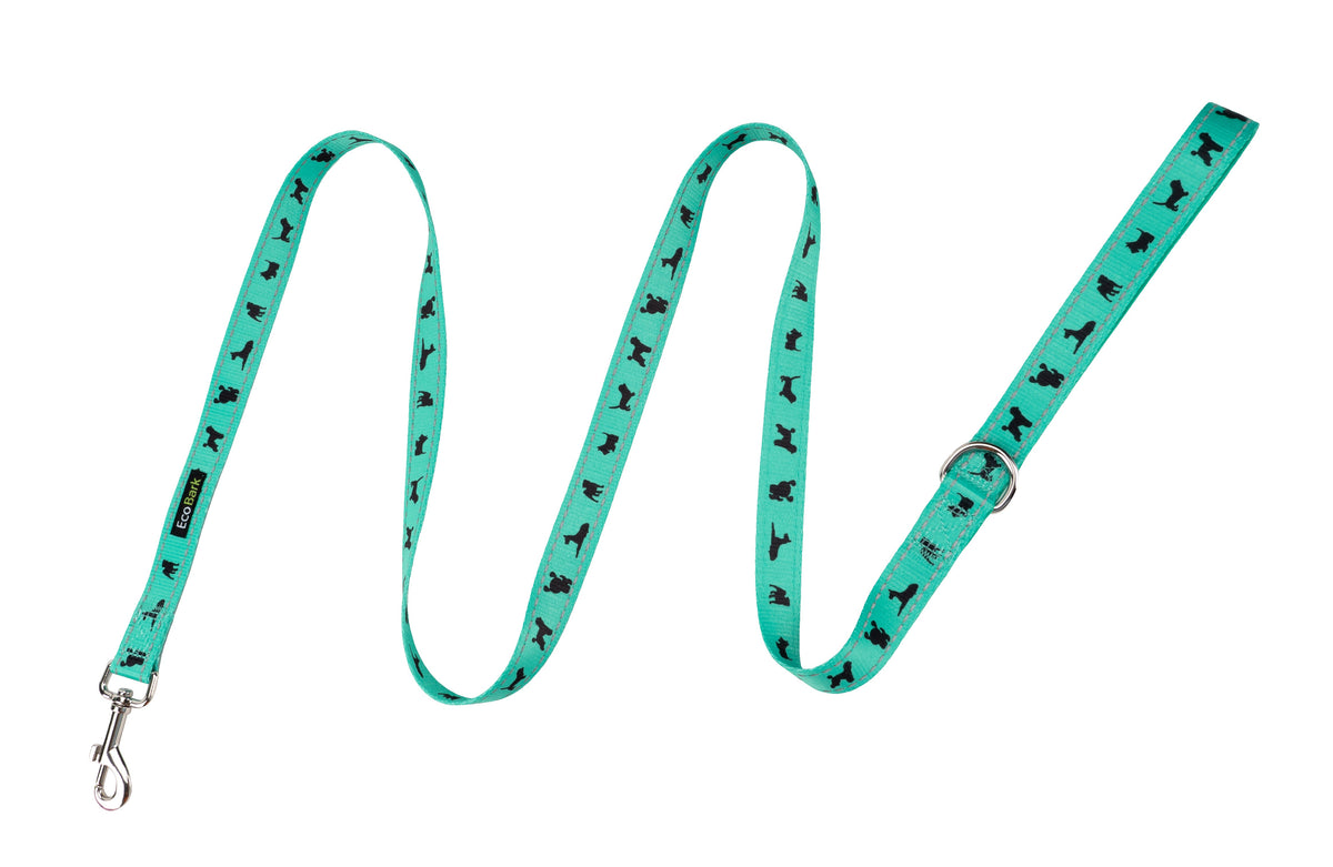 EcoBark – Mint Turquoise Comfort Grip Padded Dog Leash