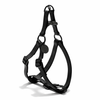 Found My Animal Leather Alternative All-Weather Cotton Dog & Cat Harness – Matte Black Hardware, Adjustable, Durable & Stylish