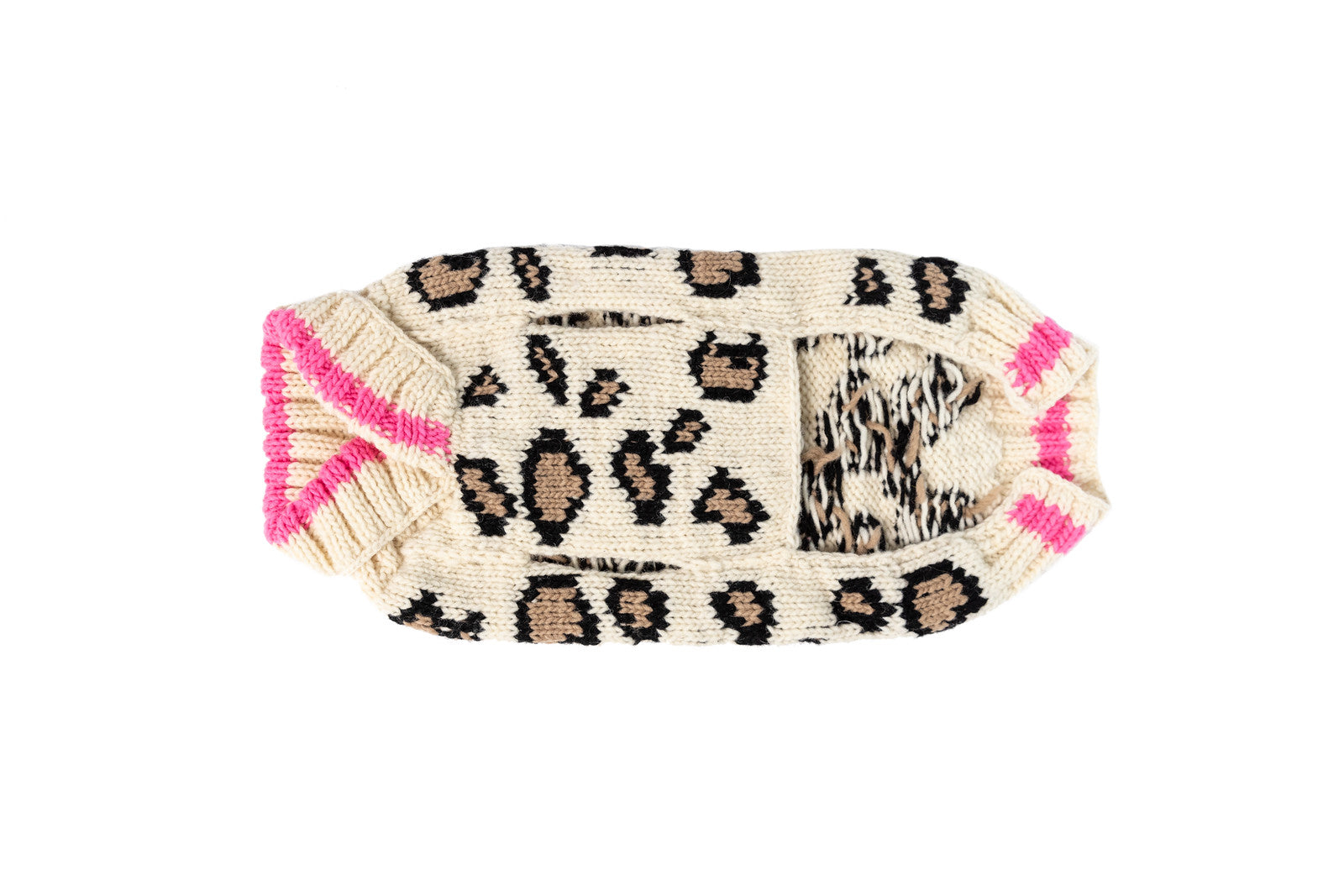 Leopard Print Dog Sweater