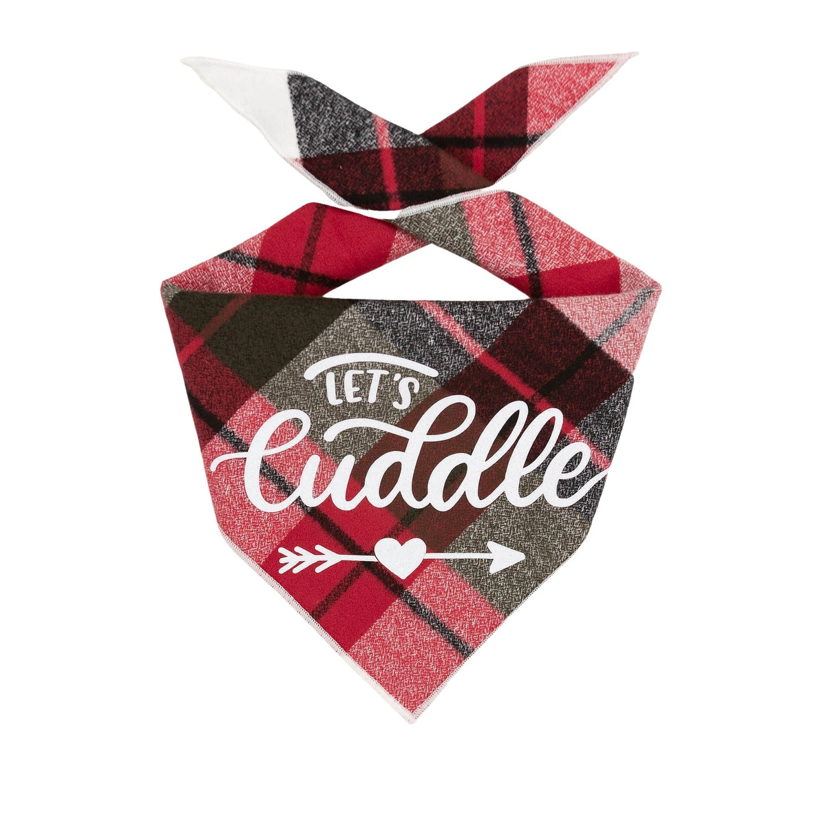 Lets Cuddle Luxe Flannel Dog Bandana