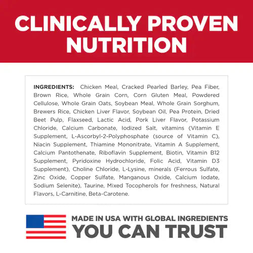 Hills Science Diet Adult Light Small & Mini with Chicken Meal & Barley Dry Dog Food Bag