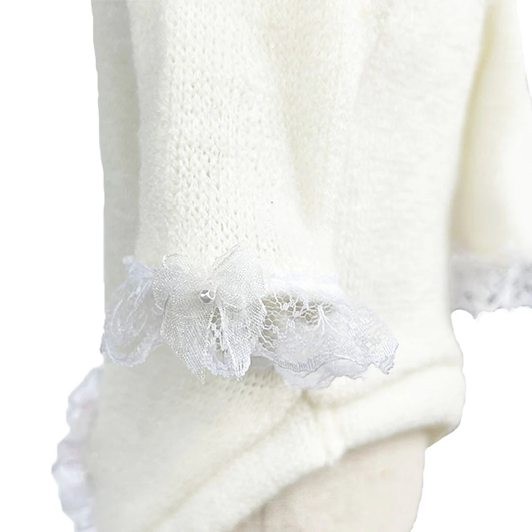 Hello Doggie Lil Lamb Faux Fur Cotton Dog Sweater