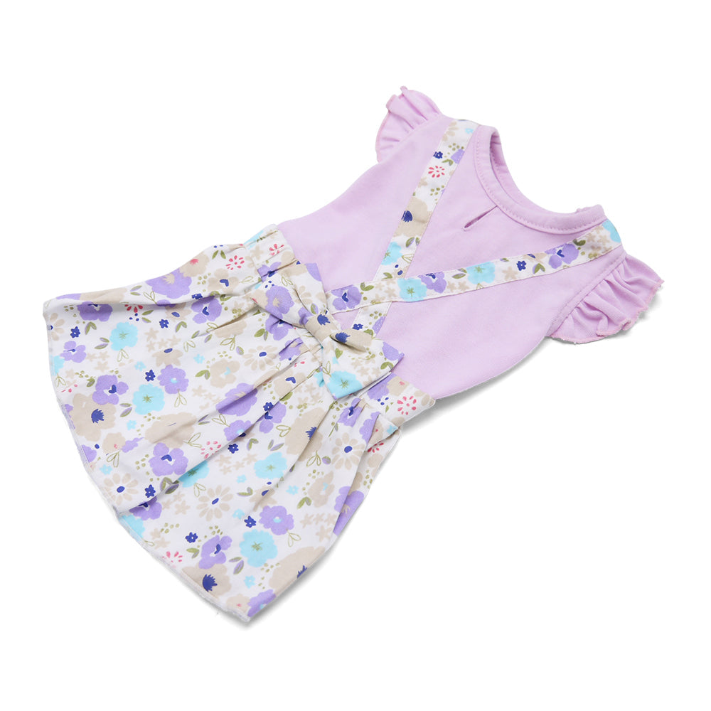 DOGO Lilac Cross Back Dog Dress