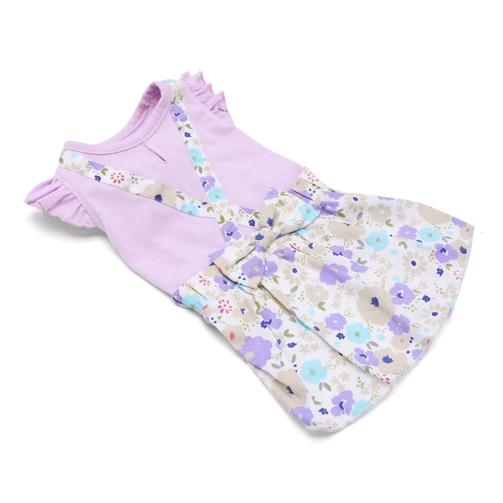 Lilac Cross Back Dress