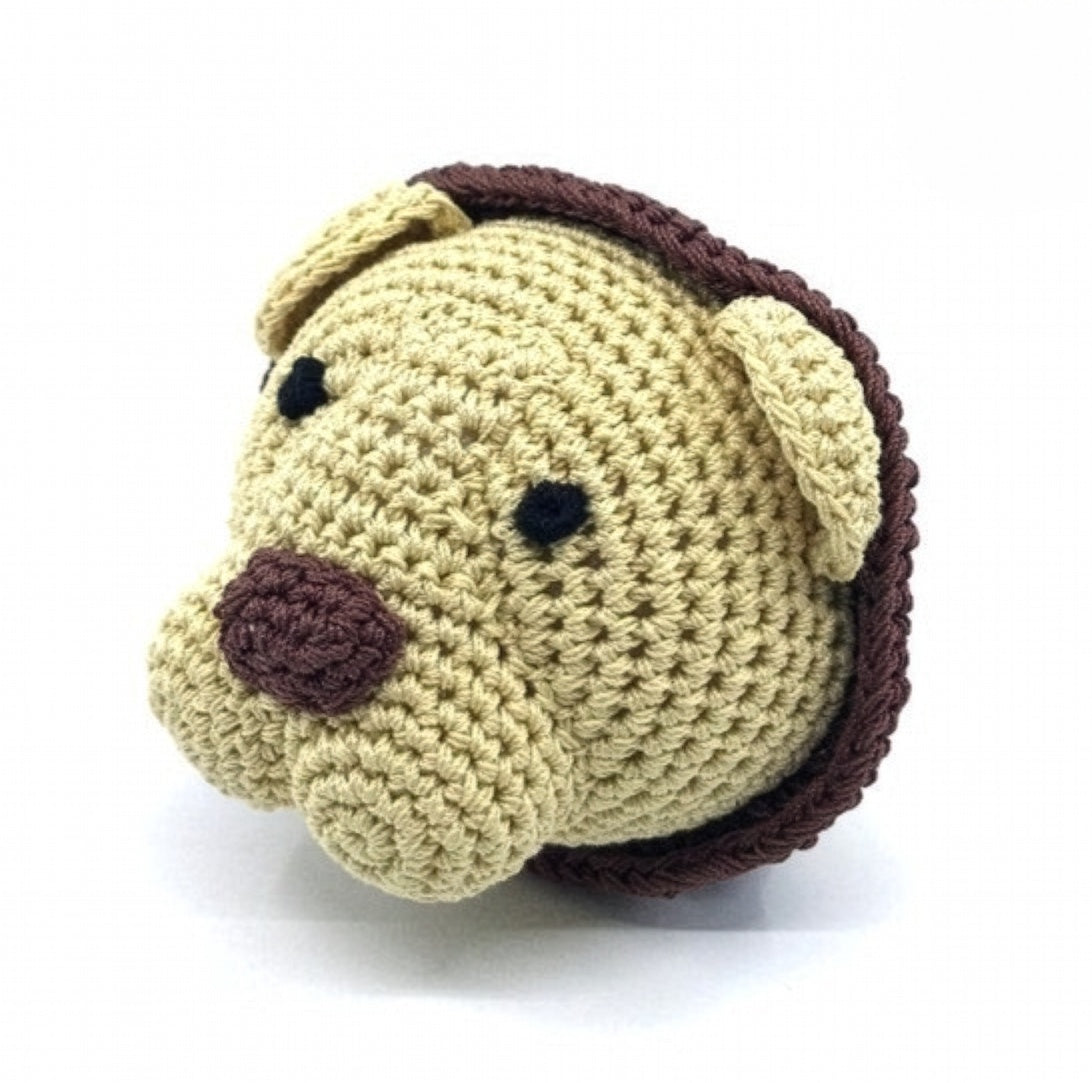 DOGO Lion Ball Crochet Dog Toy