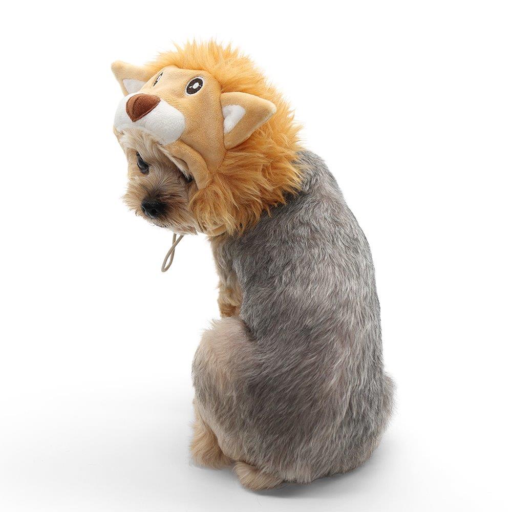 DOGO Lion Dog Costume Hat