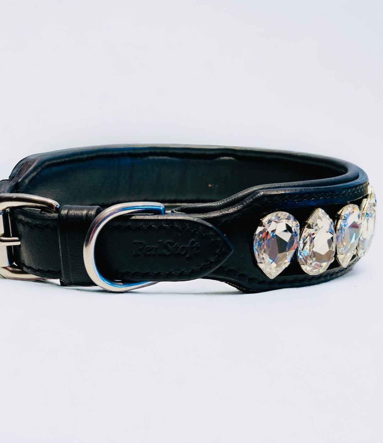 Liz Big Dog Collar Crystal