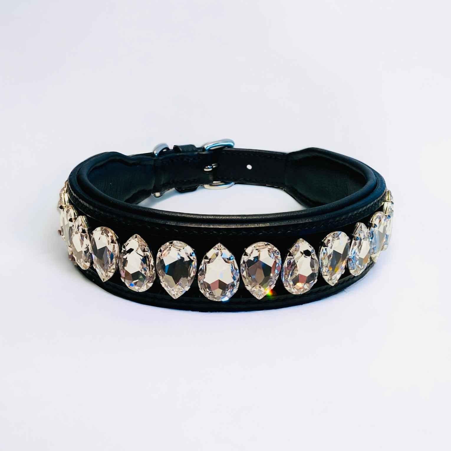 Liz Big Dog Collar Crystal