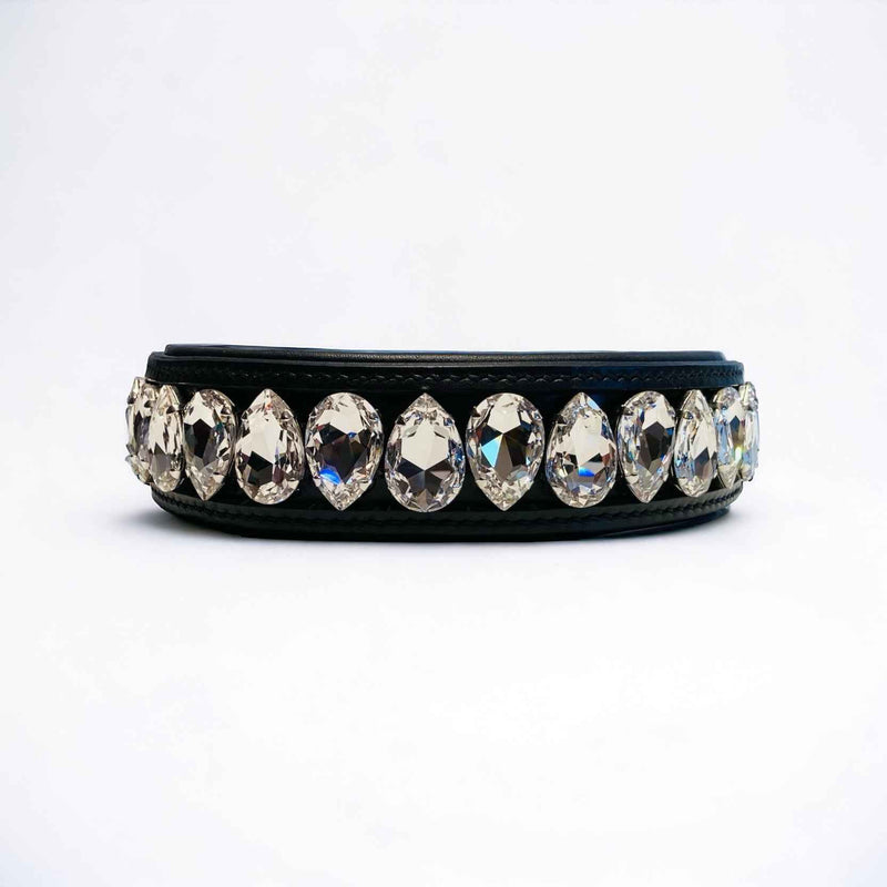 Liz Big Dog Collar Crystal