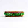 Liz Dog Collar Fern Green