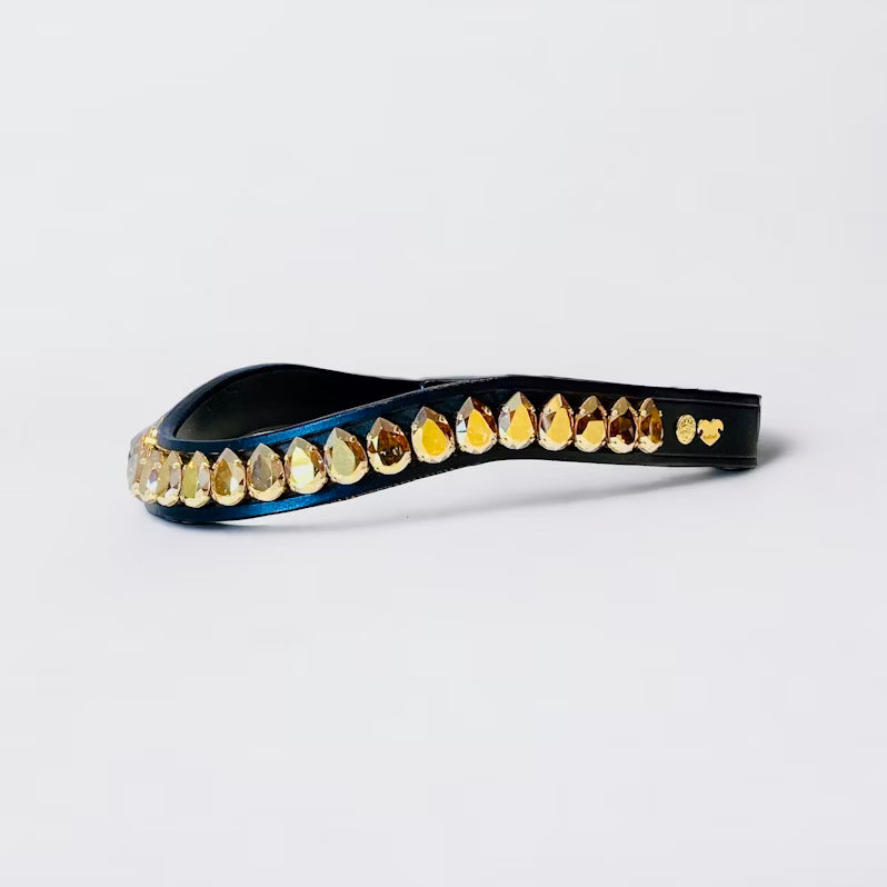 Liz Browband – Metallic Sunshine