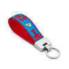 Up Country Lobster and Buoy Cast Brass Key Ring