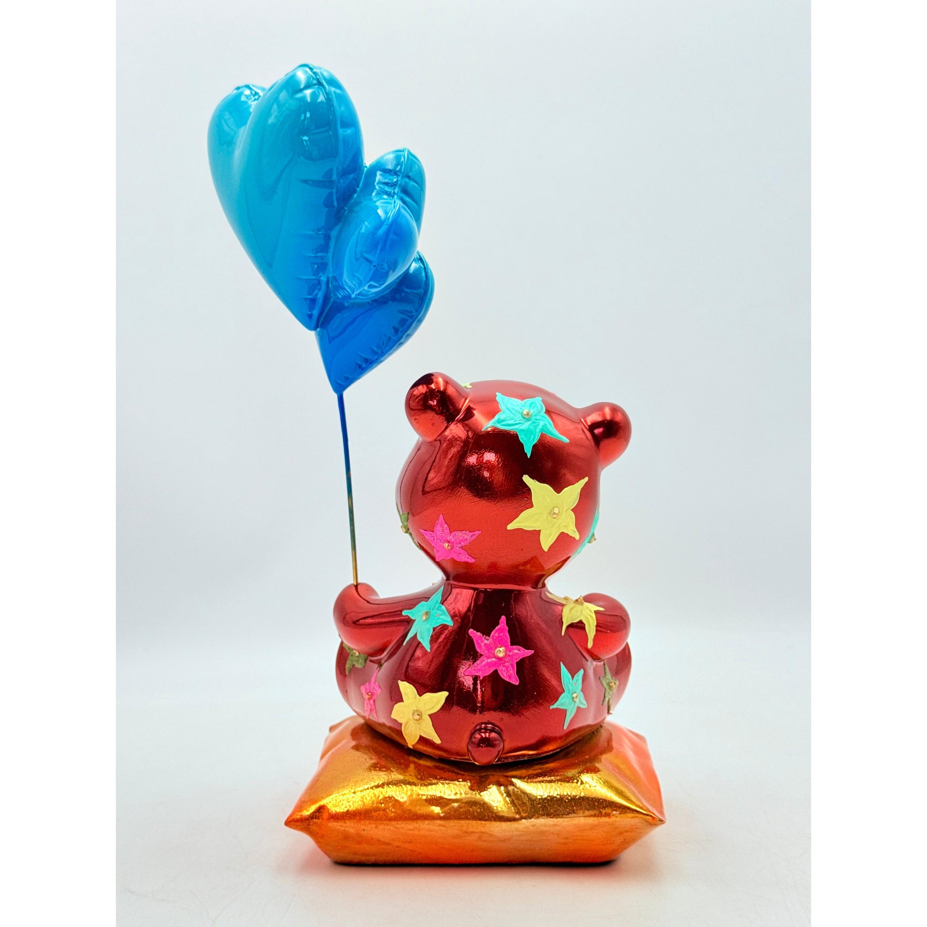 Love Dreamer Sculpture - Floral Romance Red Floral Decor Sculpture image 3 - HT Animal Supply