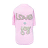 Love n Joy Dog Tee Pink