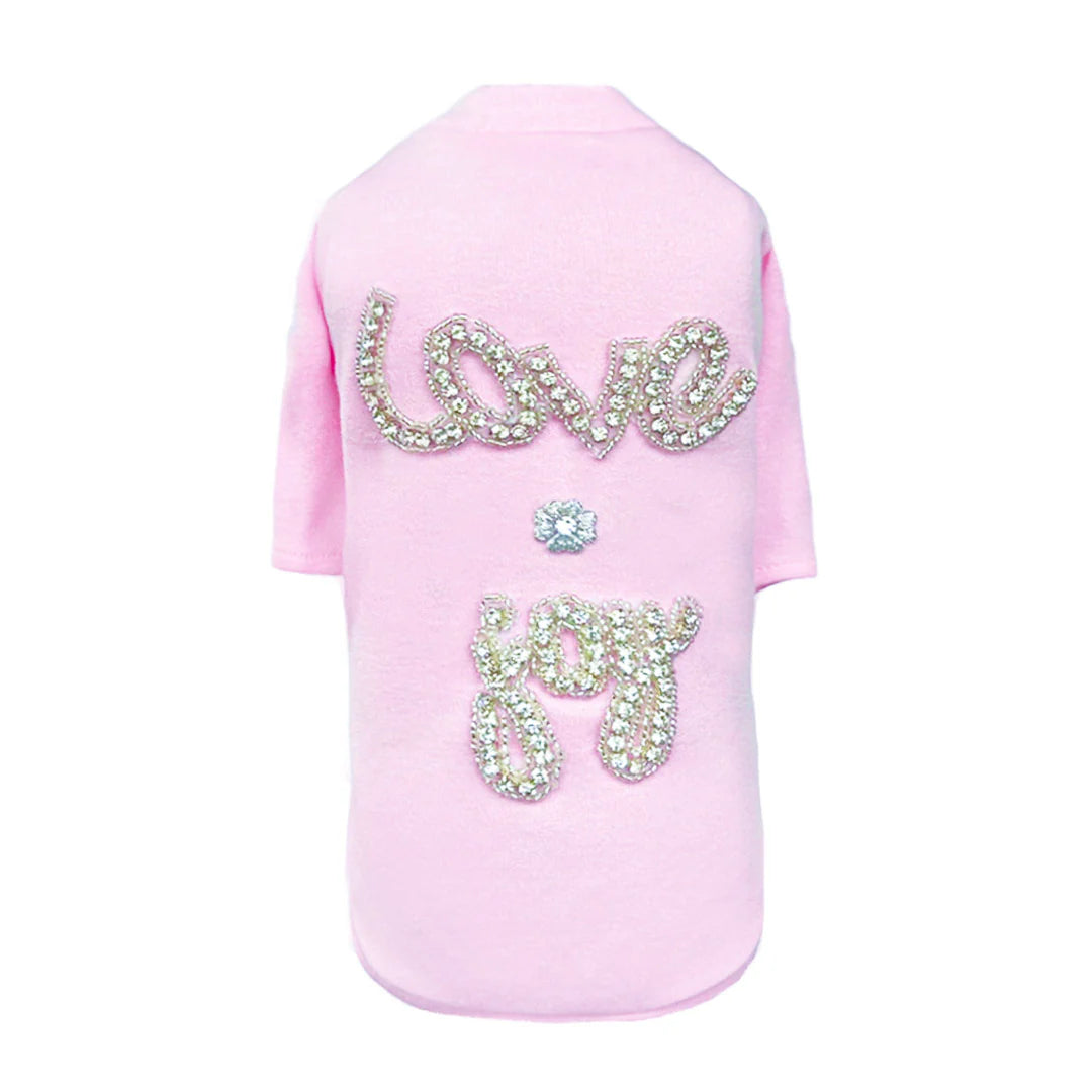 Love n Joy Dog Tee Ivory