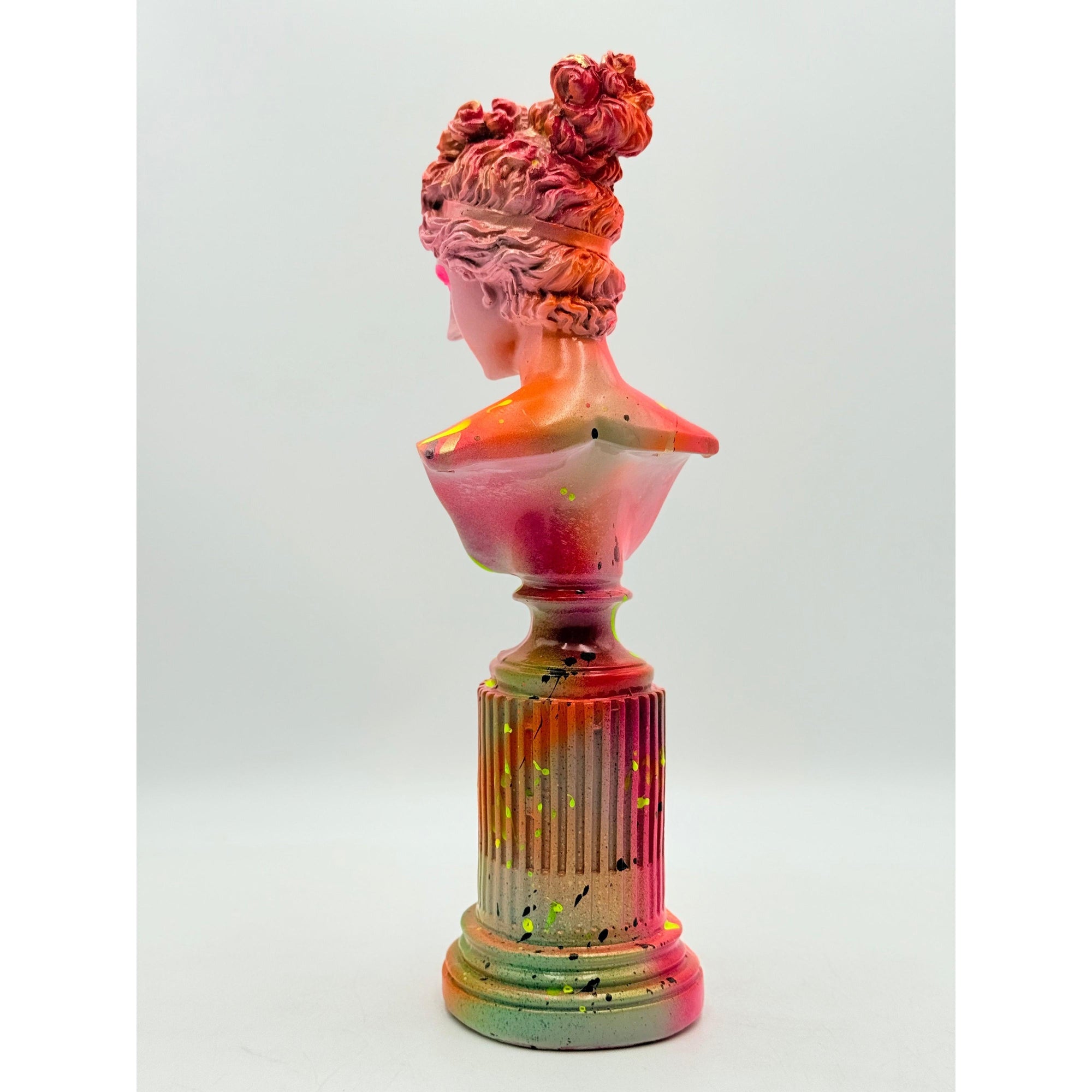 And Iconic Venus Sculpture Love Pink Pop Art Style