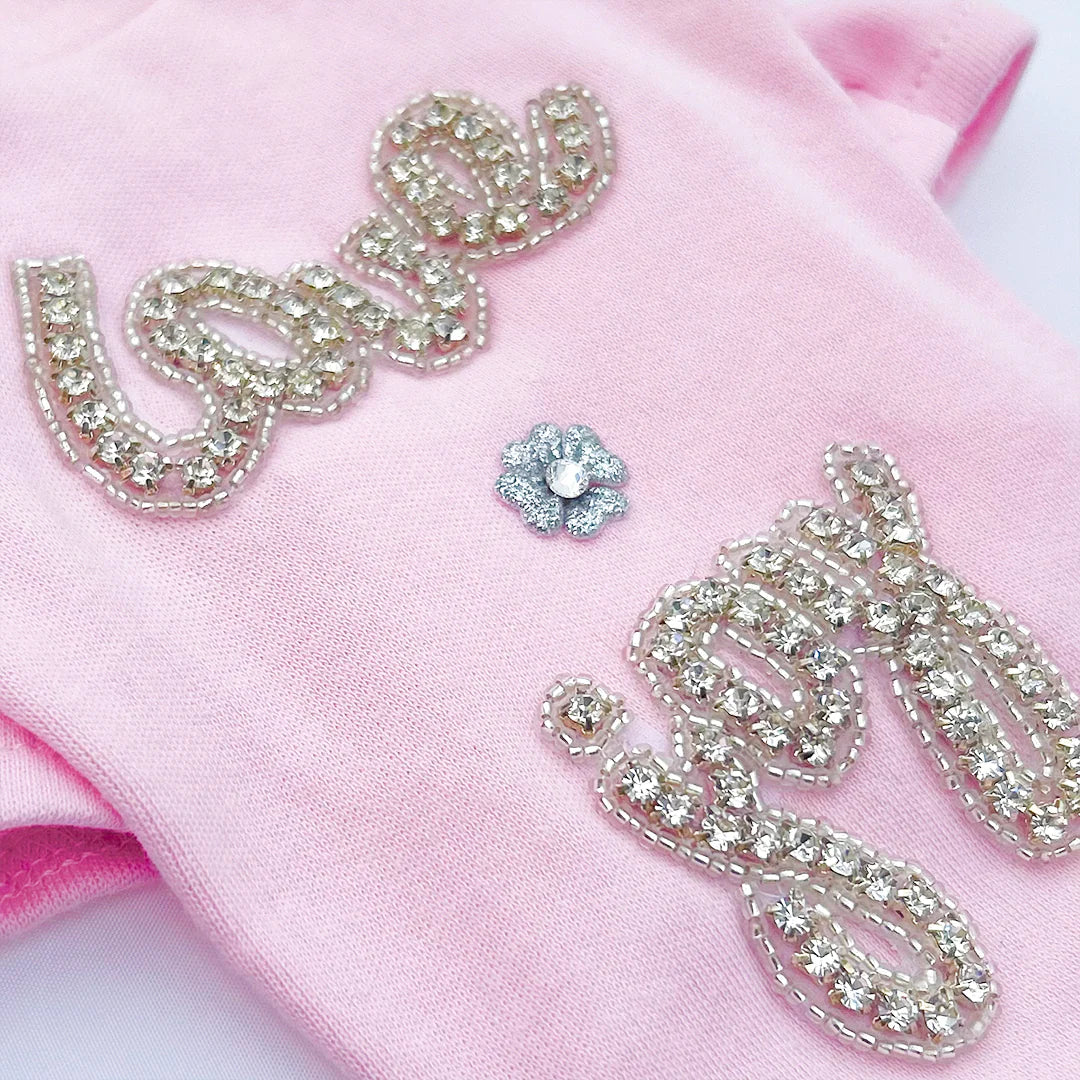 Love n Joy Dog Tee Ivory