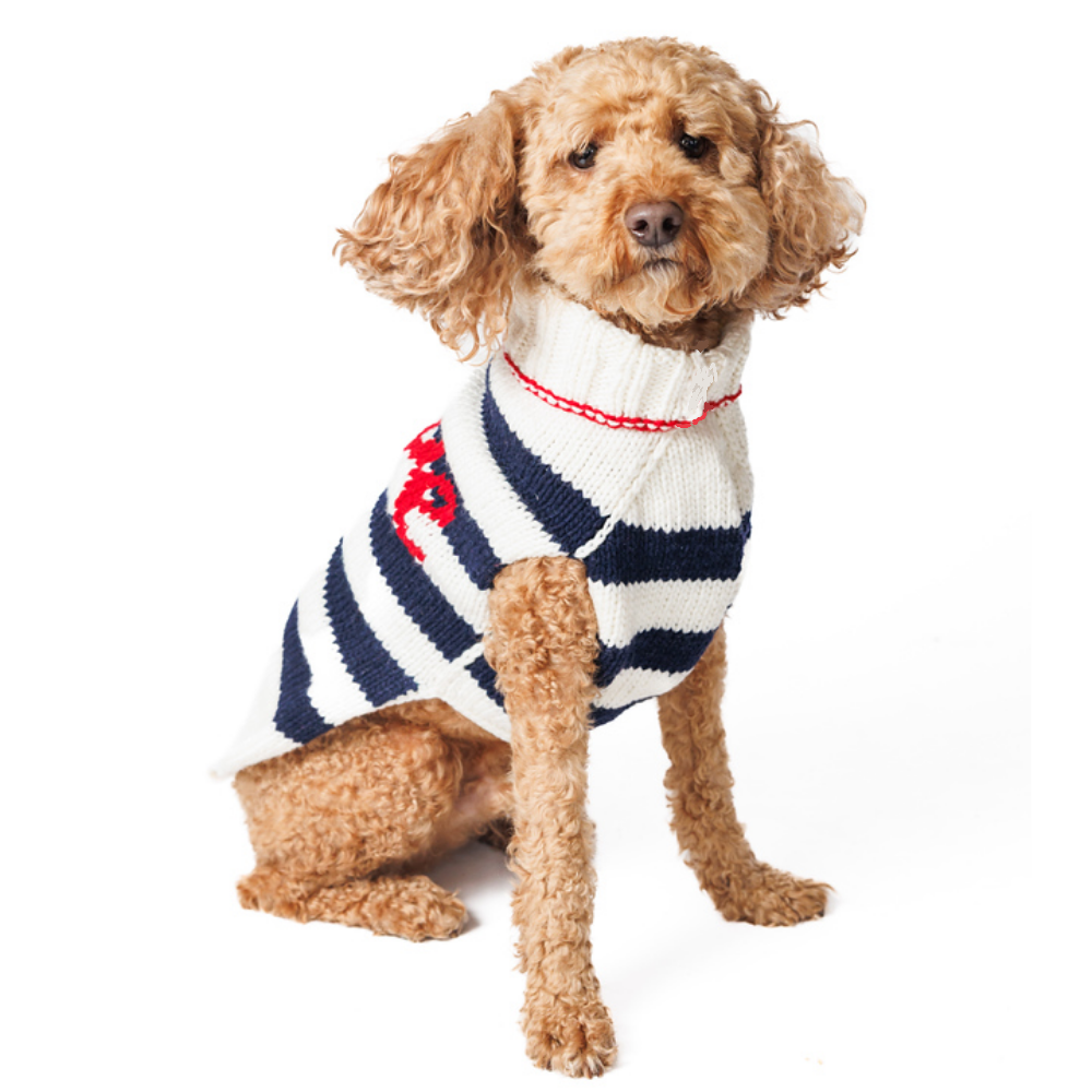 Chilly Dog Love Note Knit Wool Dog Sweater