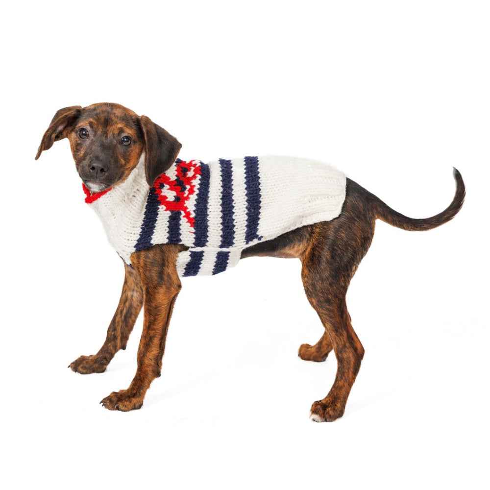 Chilly Dog Love Note Knit Wool Dog Sweater