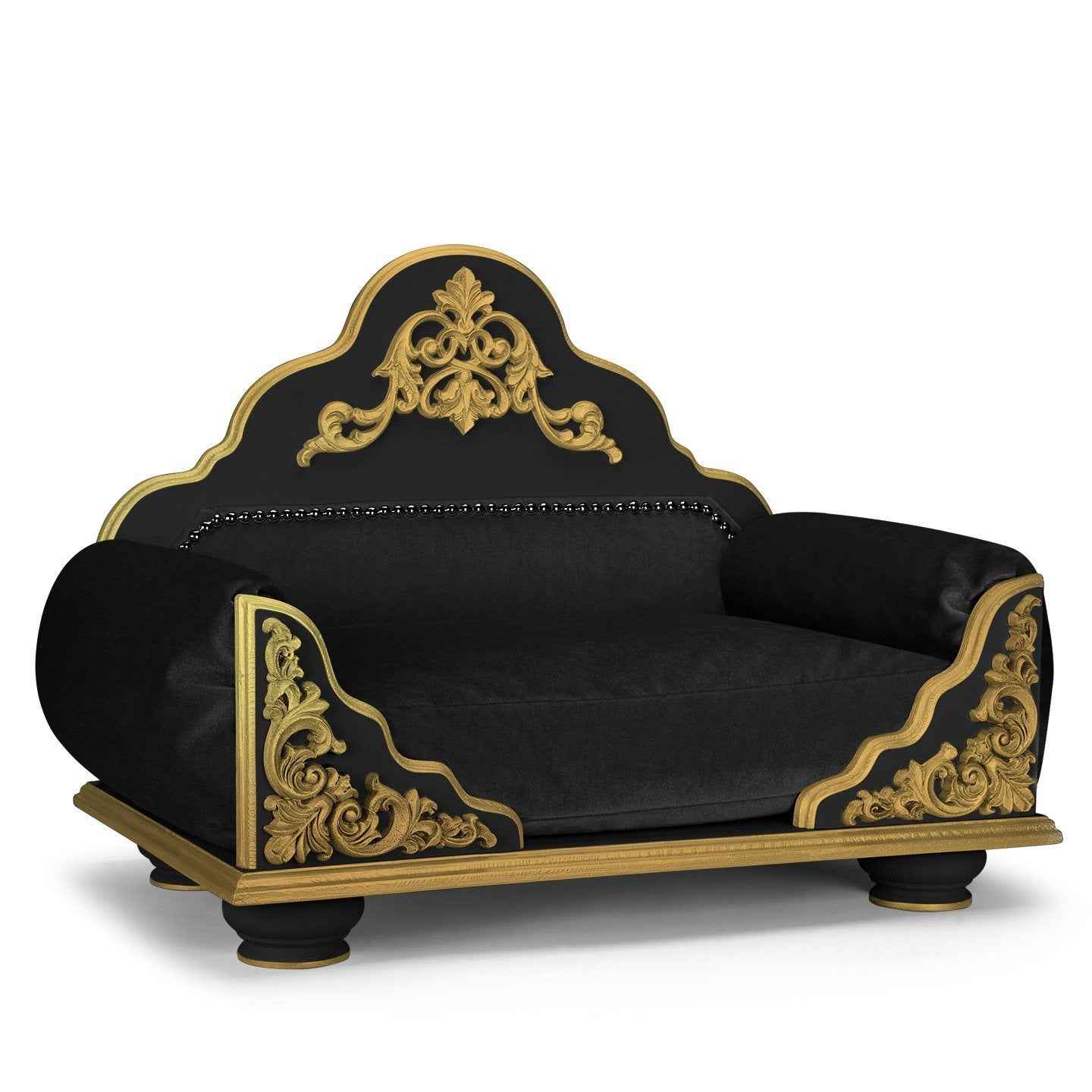 Grace Kelly Black Dog Bed