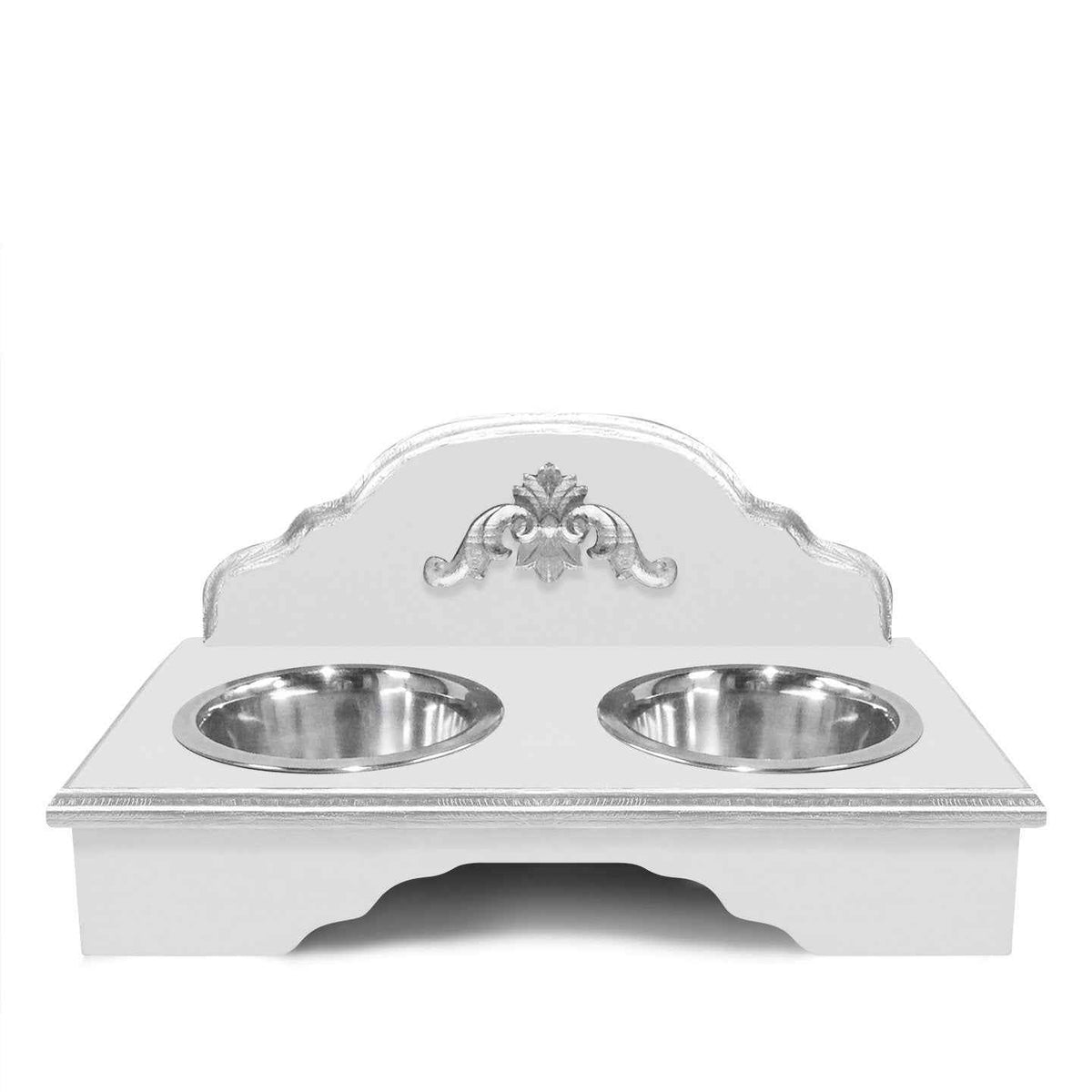 Grace Kelly Silver Dog Bed