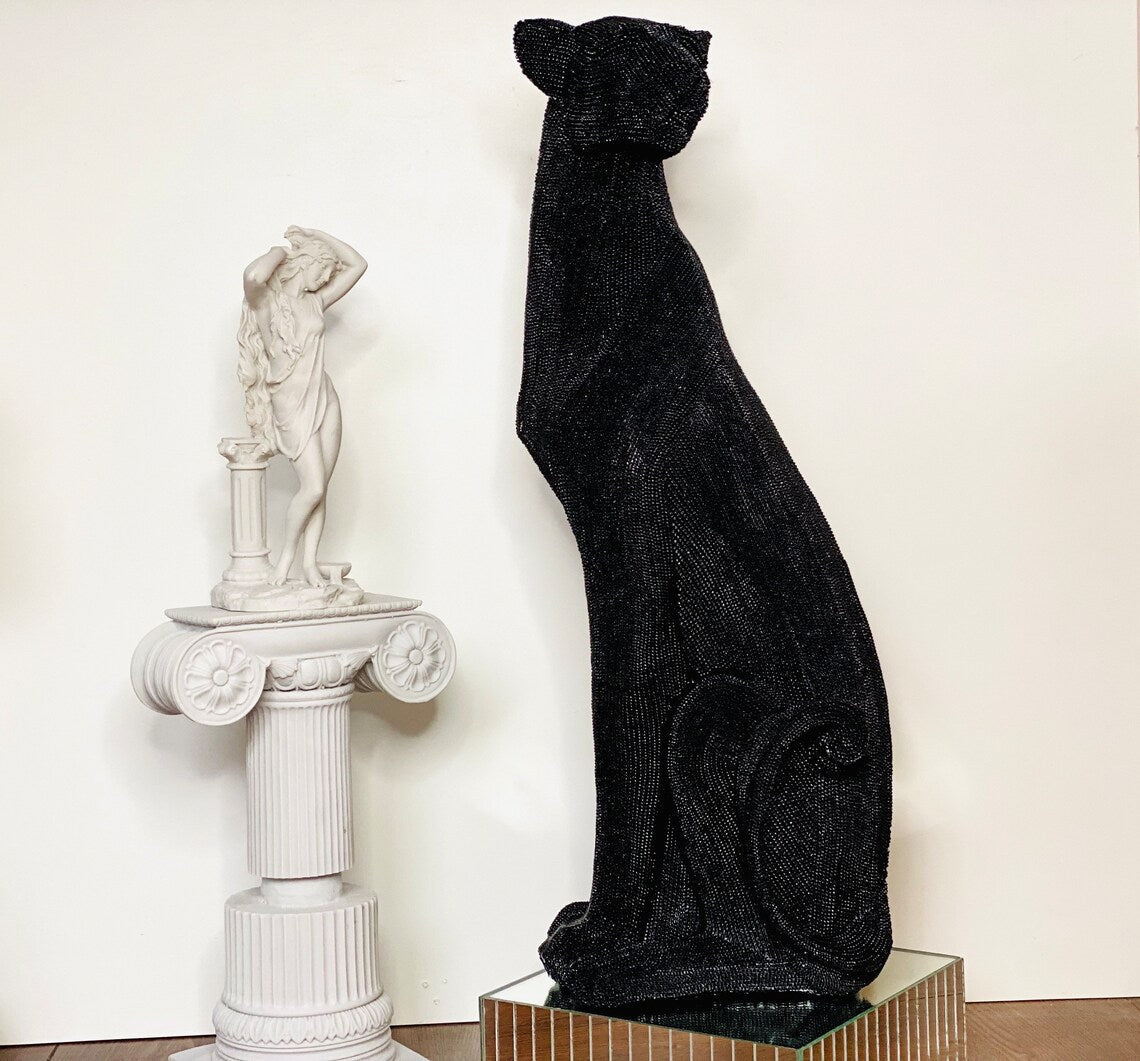 Luxury Large 25" Panther Statue