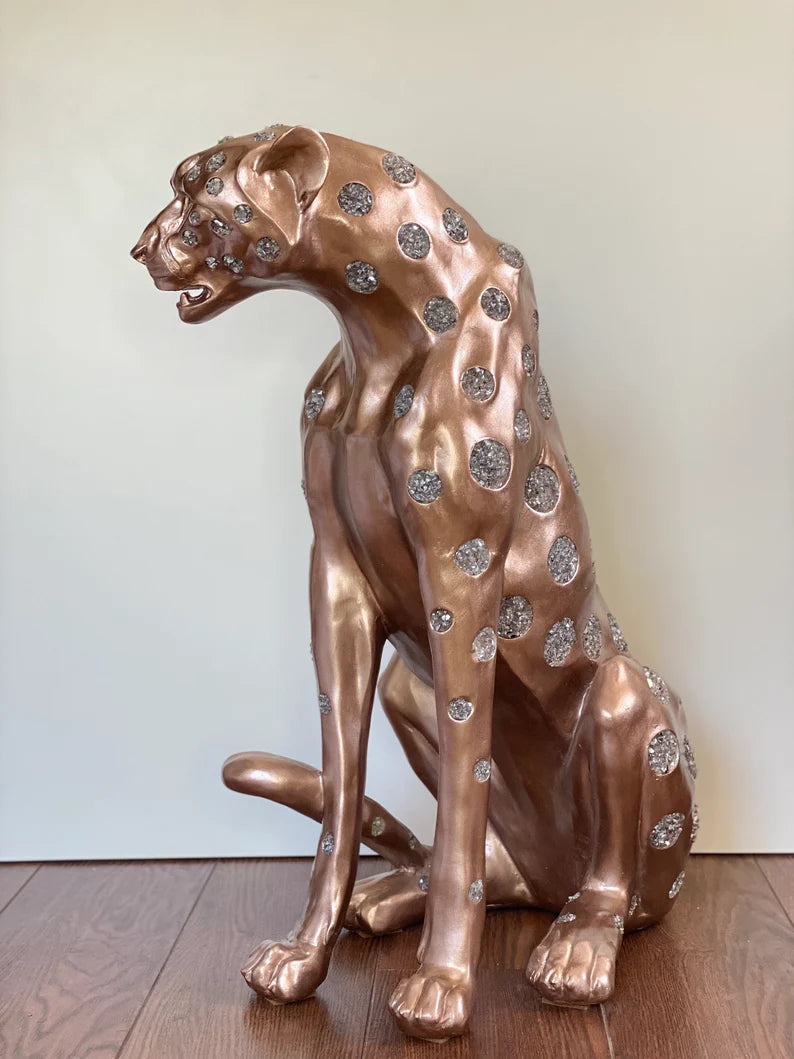 Luxury Large 26" Cheetah Statue