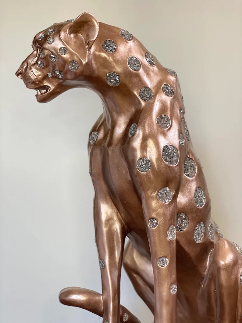 Luxury Large 26" Cheetah Statue