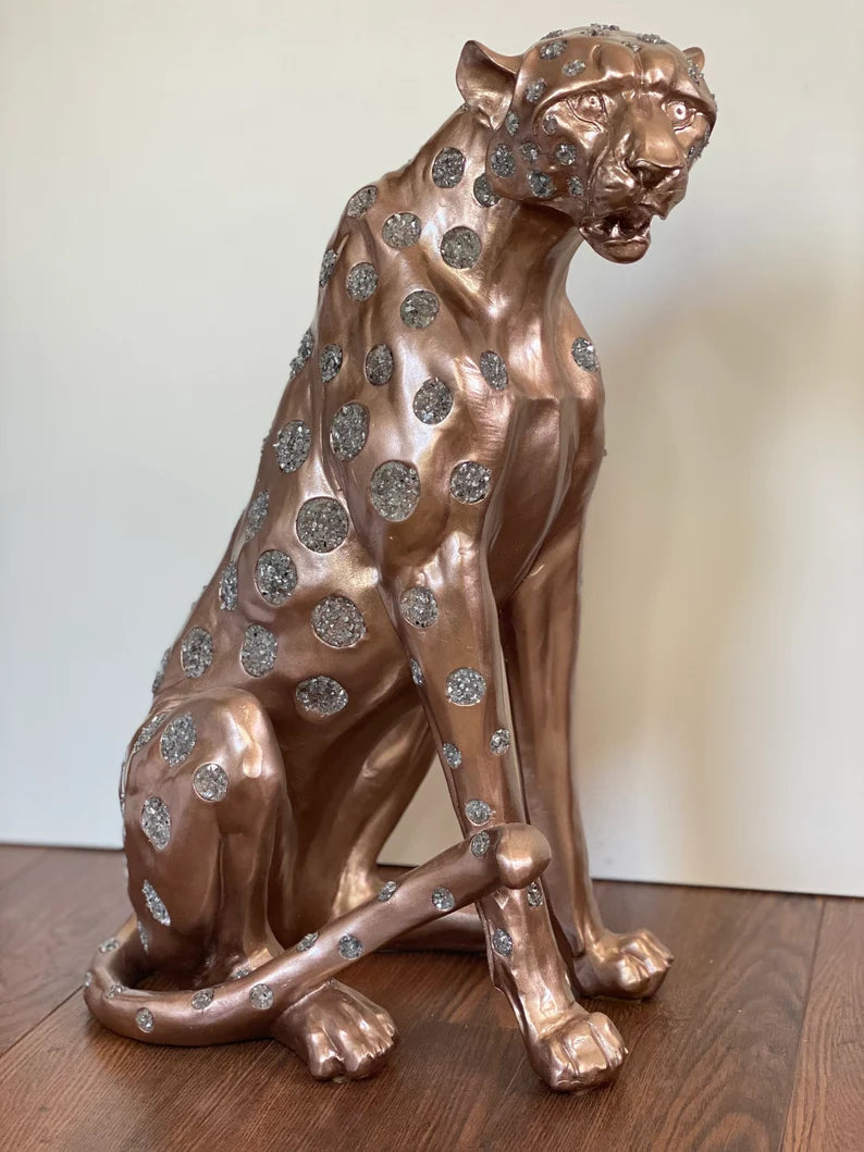 Luxury Large 26" Cheetah Statue