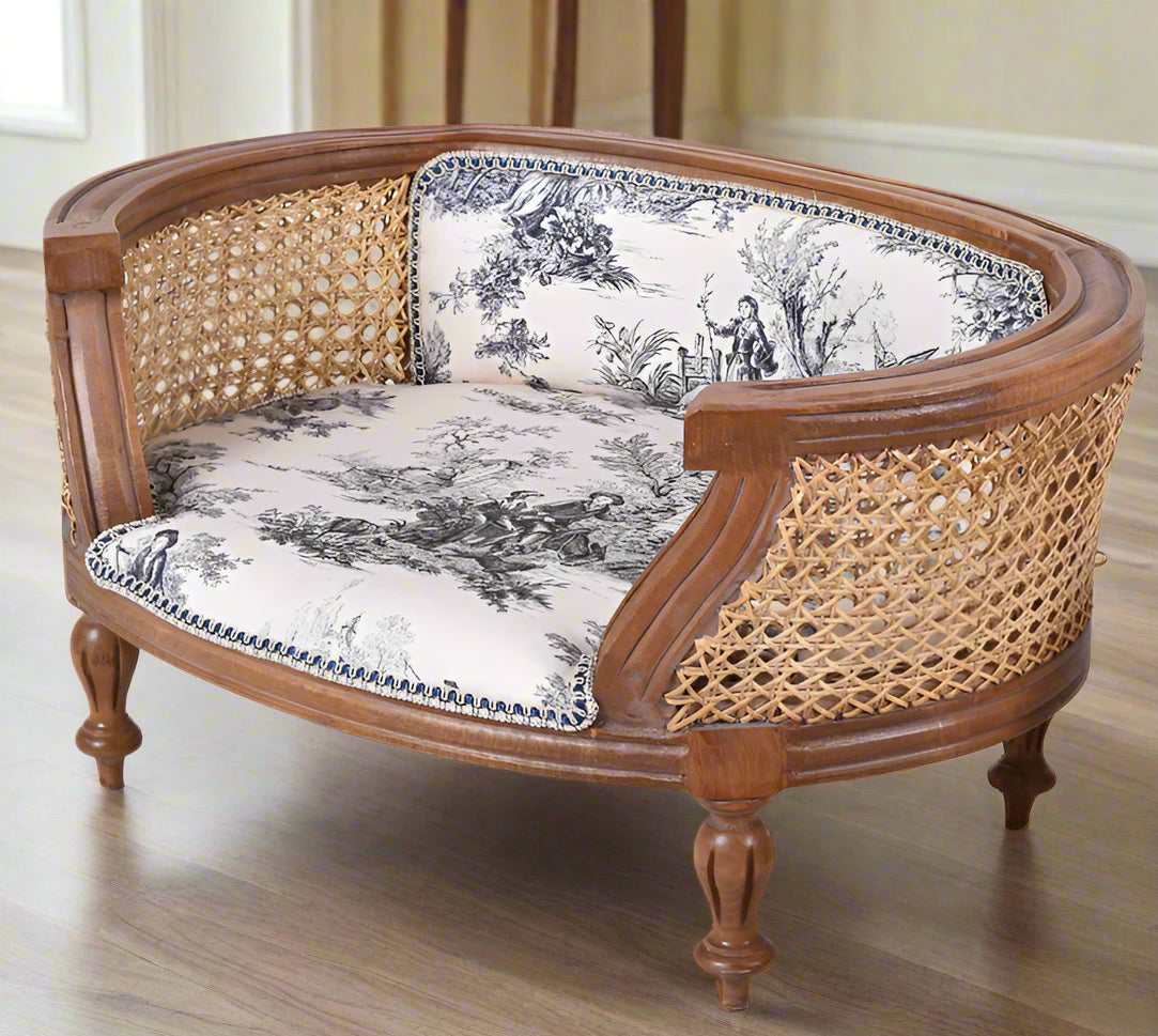 French Style Antique Luxury Dog and Cat Bed