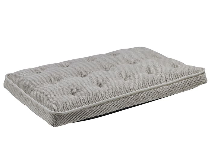 Luxury Crate Mattress Taupe Herringbone