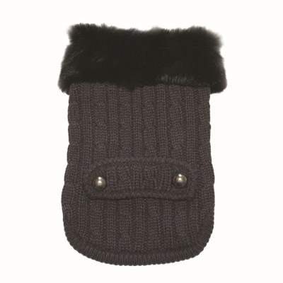 DOGO Luxy Fur Dog Sweater Coat