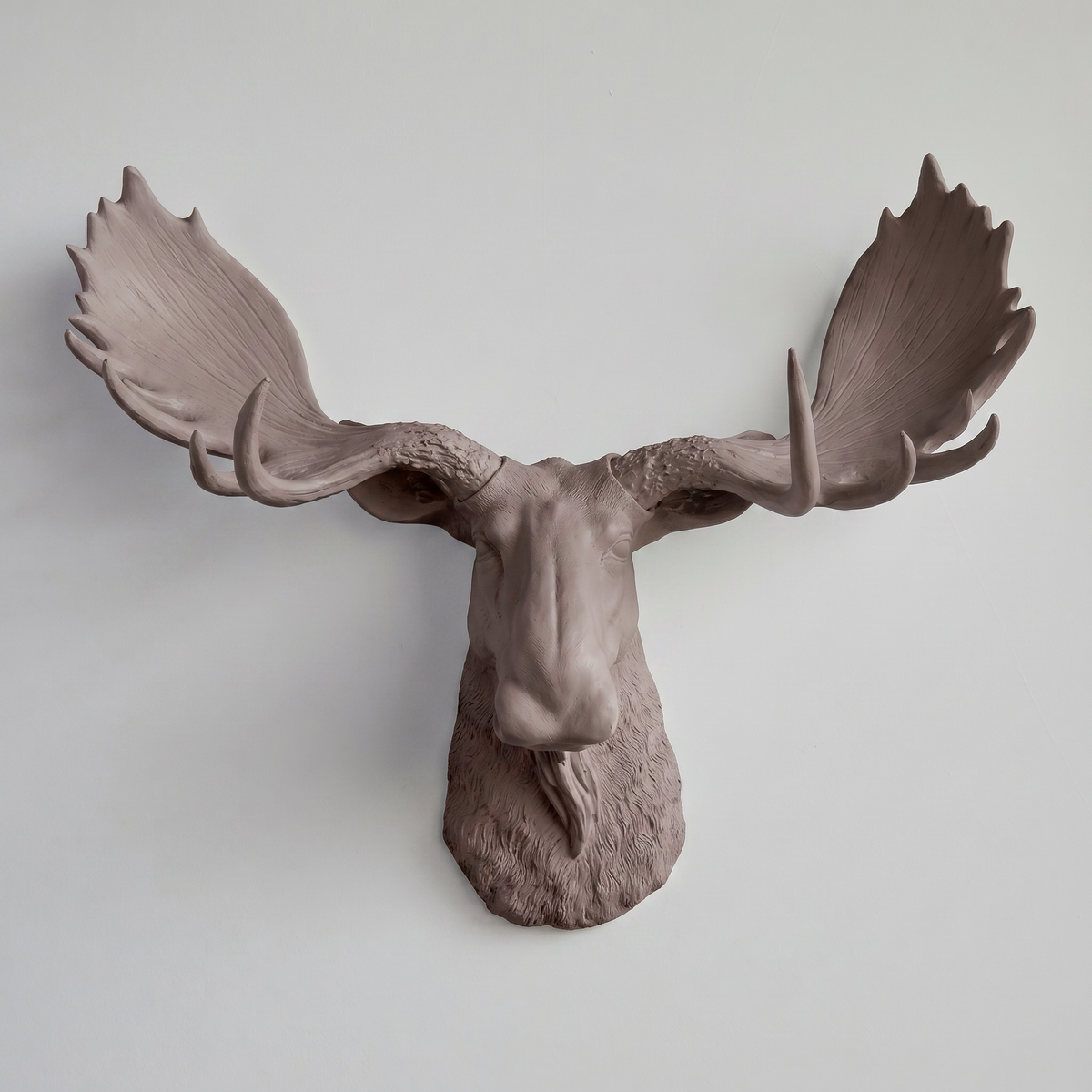 Faux Moose Sculpture