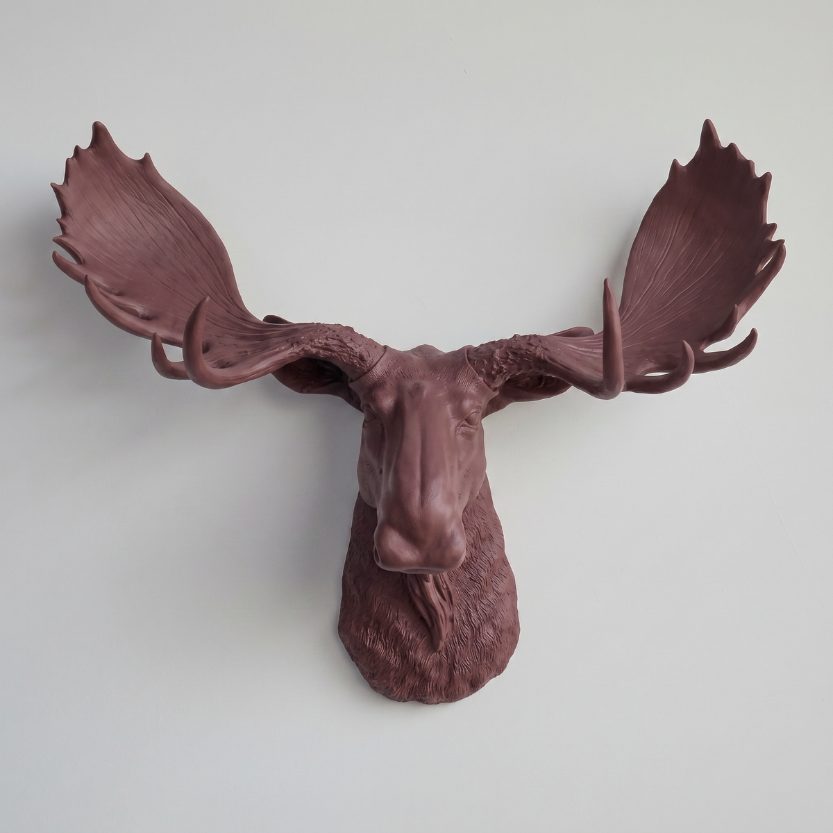 Faux Moose Sculpture