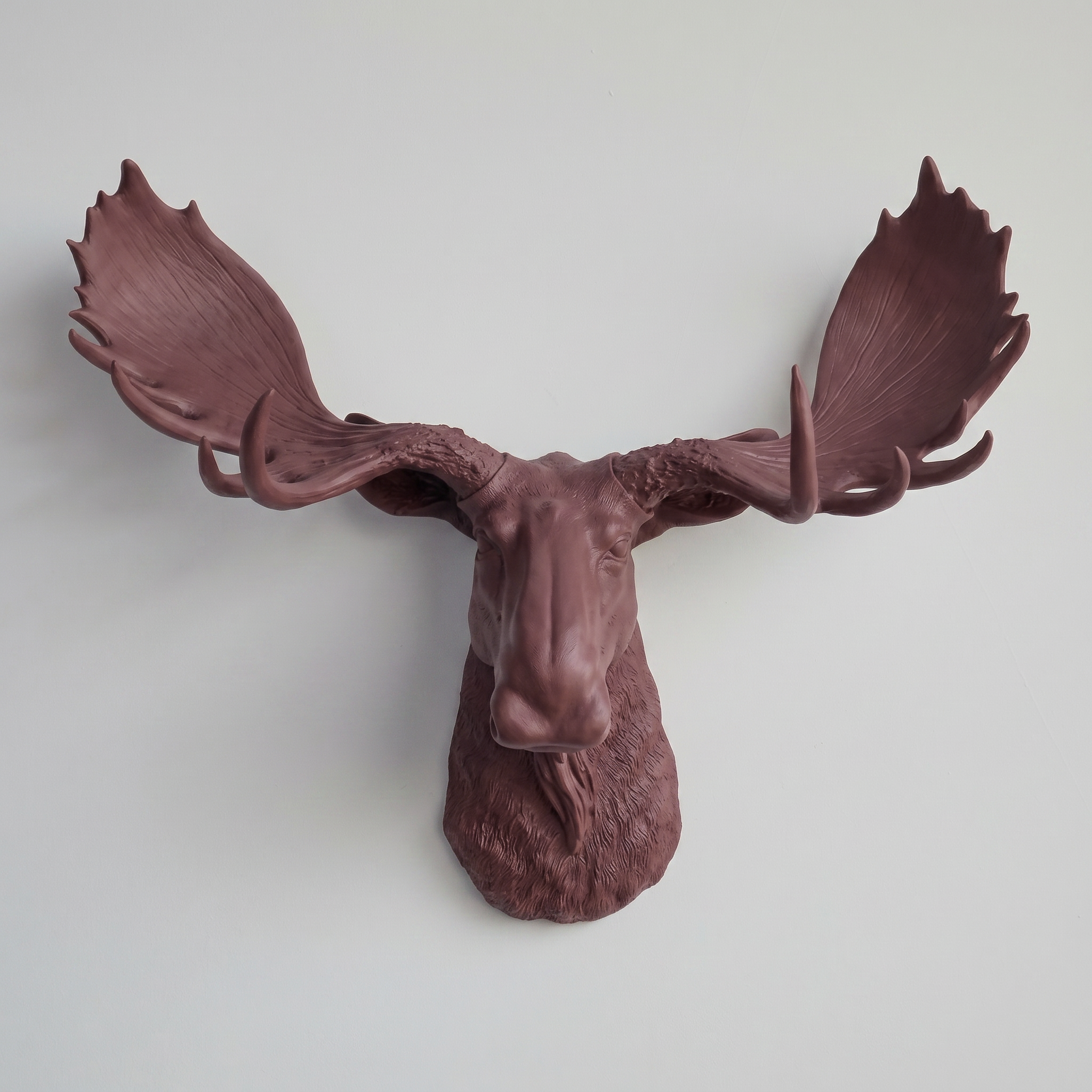 Faux Moose Sculpture