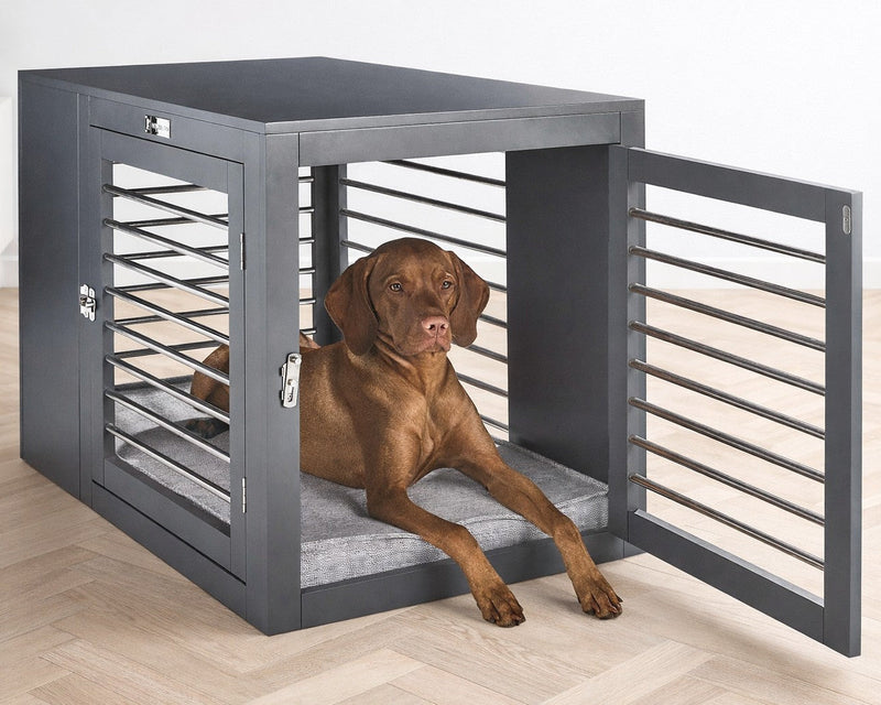 Bowsers Moderno and Fresco Dog Crate Mat - Supportive Crate and Travel Cushioning