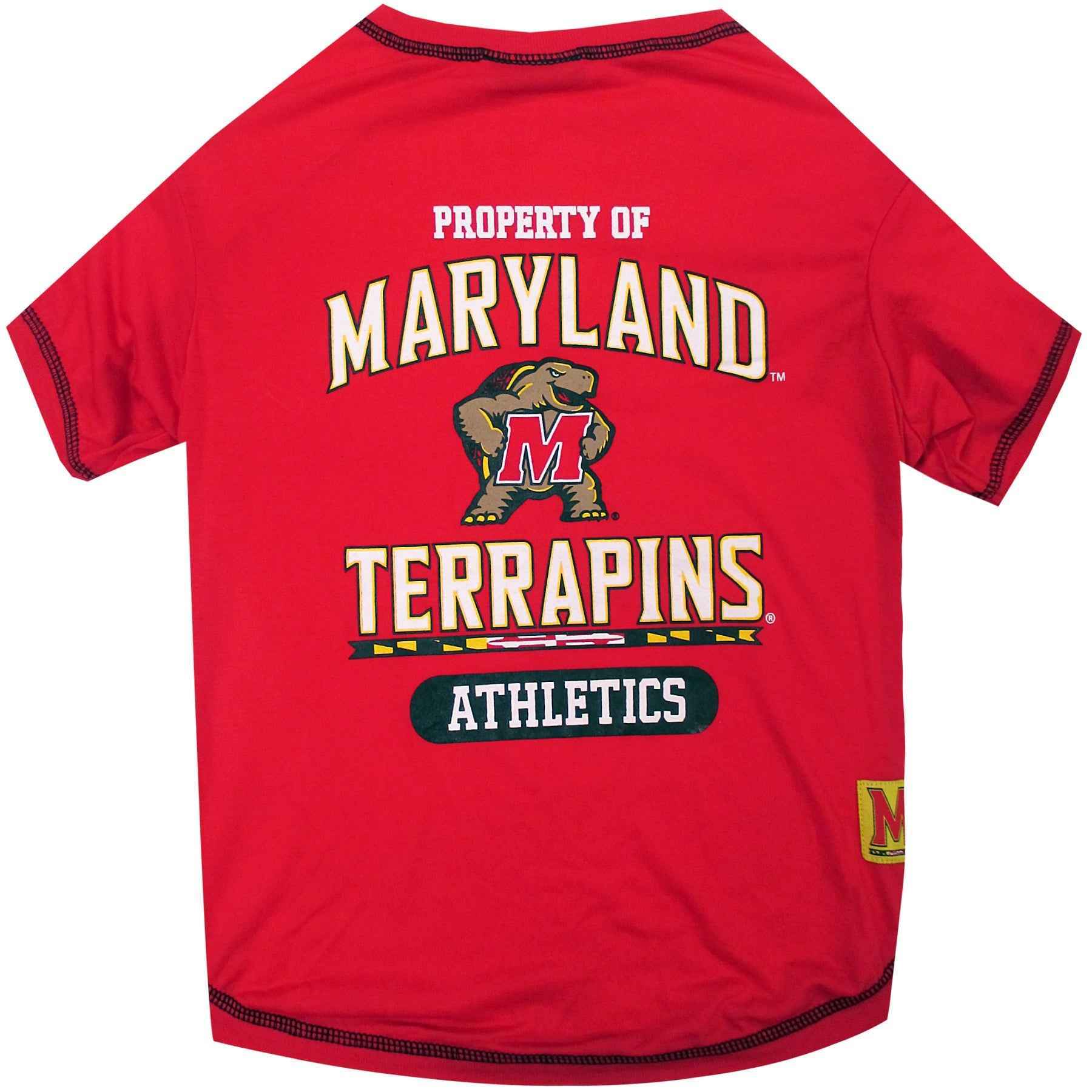 NCAA University of Maryland Terrapins Dog T-Shirt