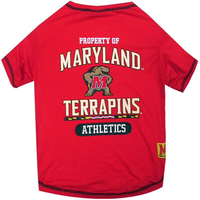 NCAA University of Maryland Terrapins Dog T-Shirt