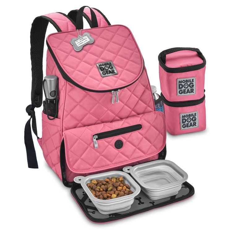 Personalized Weekender Backpack Pink