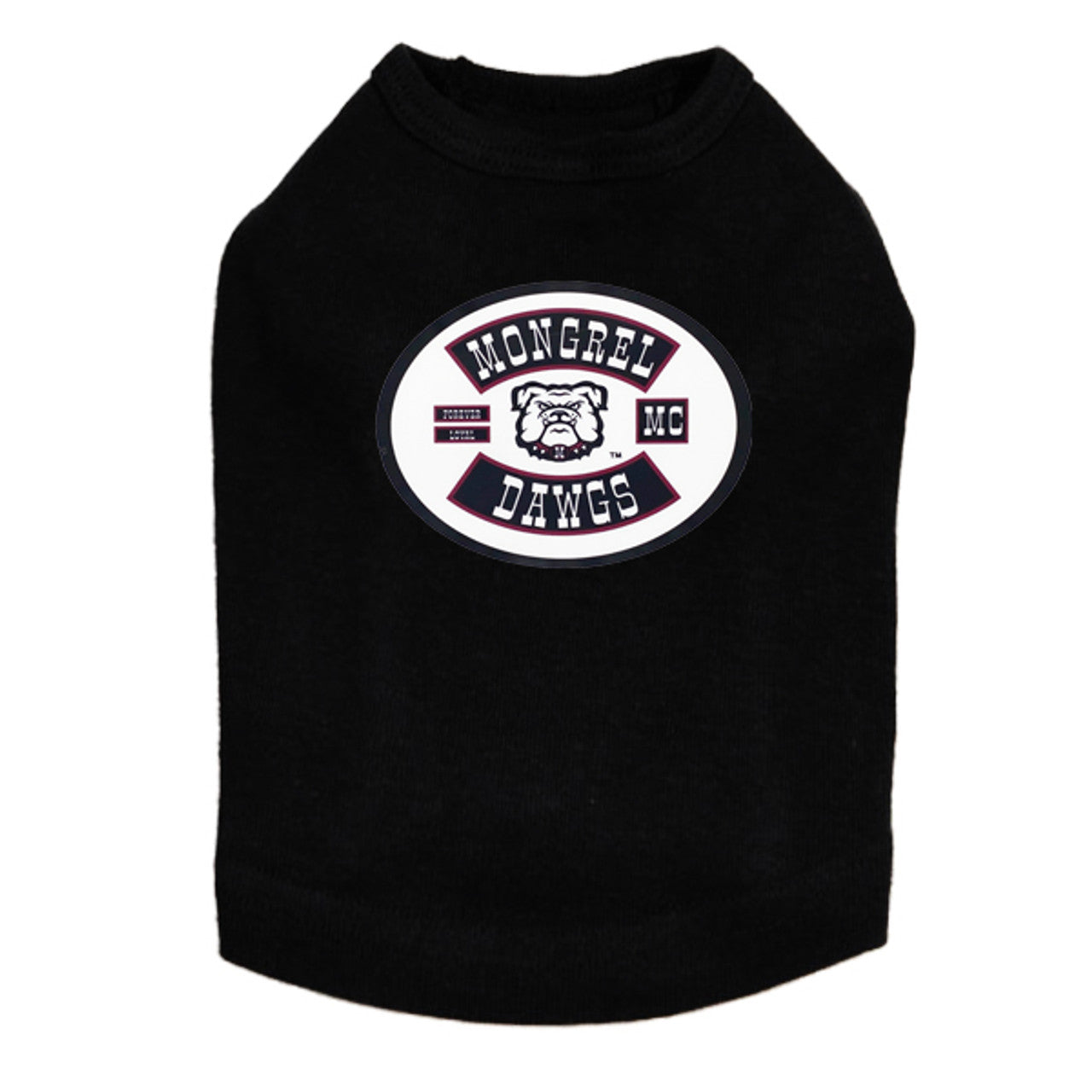 Mongrel Dawgs MC Logo Dog Sleeveless Tank