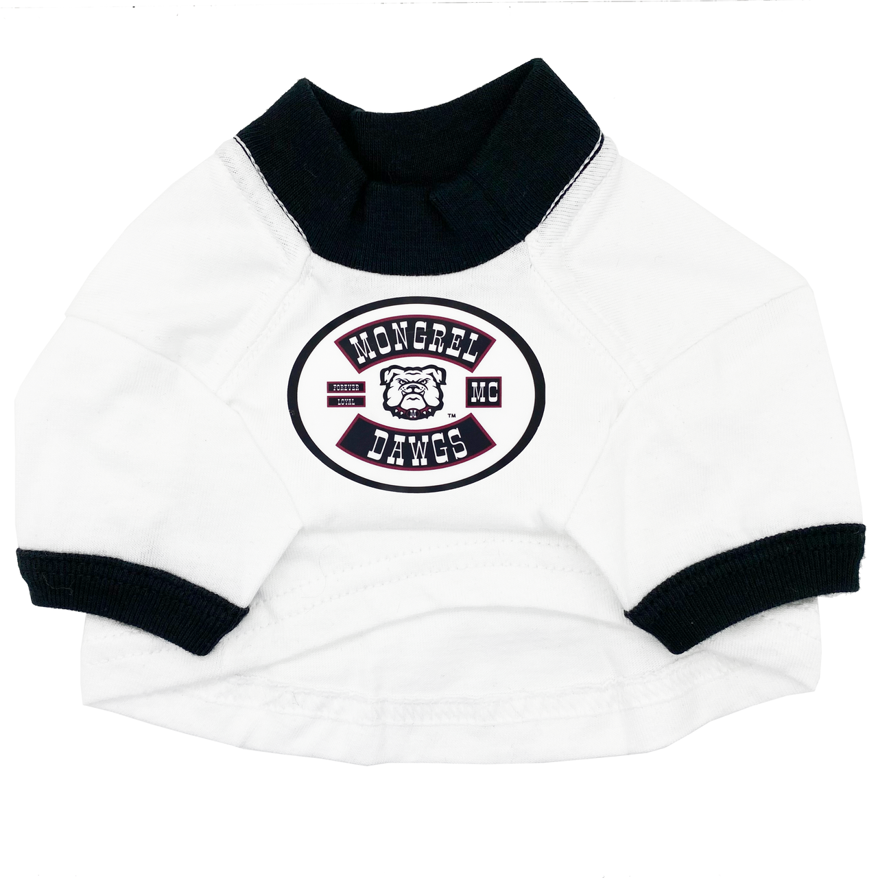 Mongrel Dawgs MC Logo dog shirt