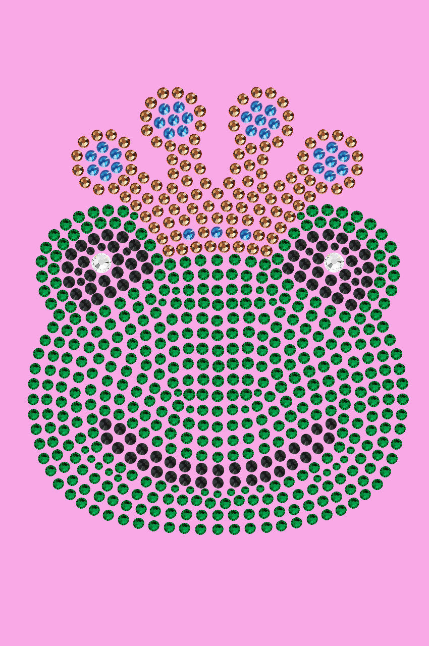 Frog with Blue Crown - Womens T-shirt