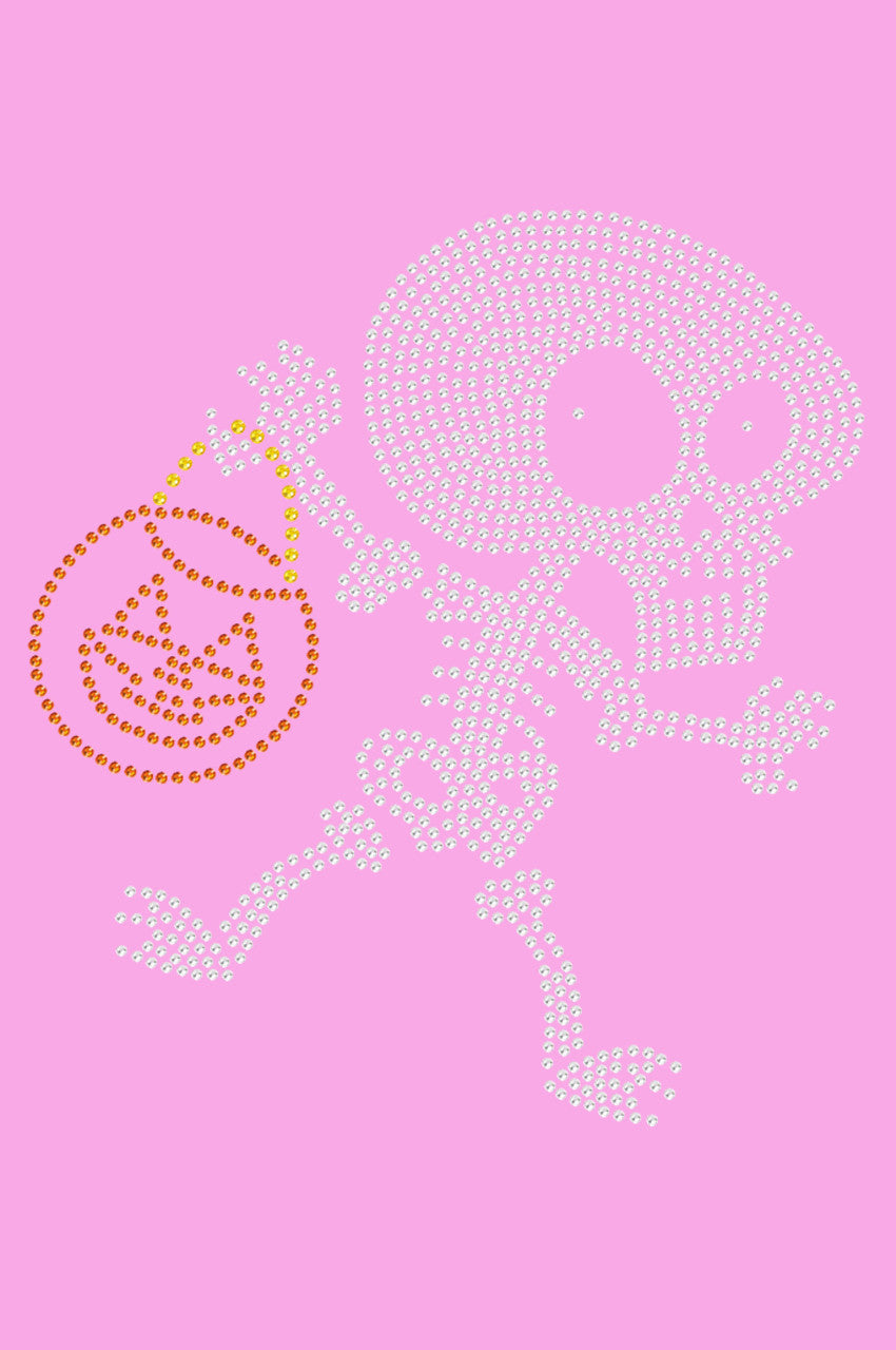 Trick or Treat Skeleton - Womens T-shirt