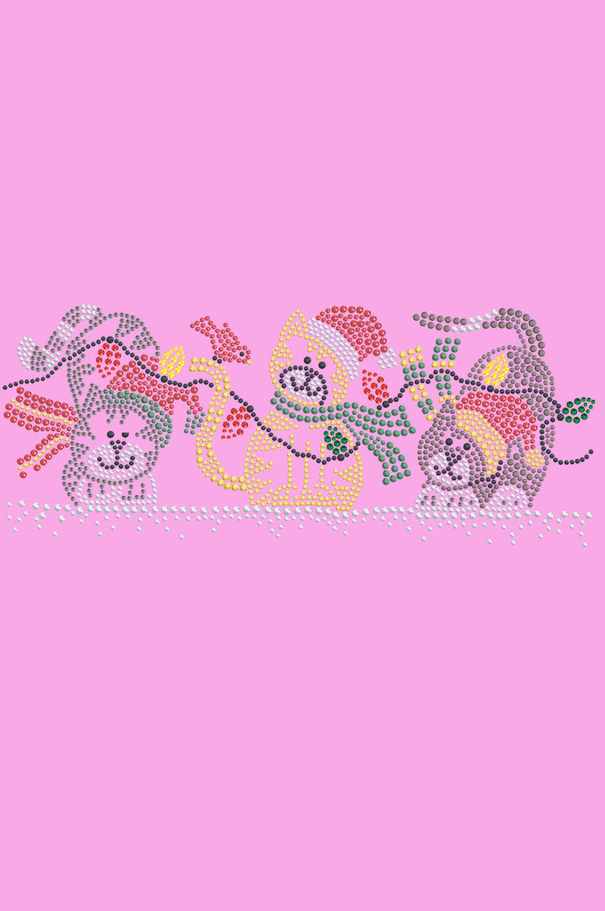 Christmas Cats - Womens T-shirt