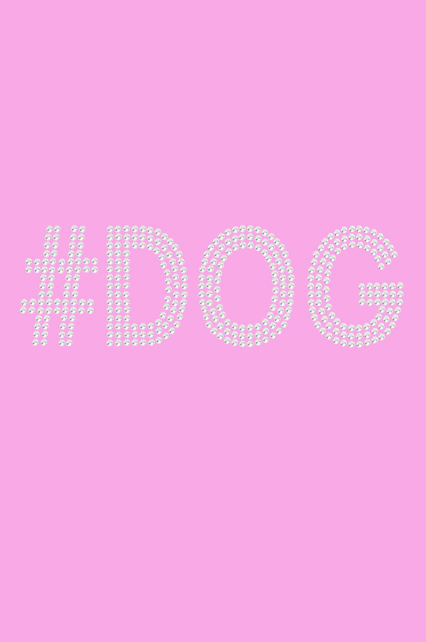 DOG (Rhinestone) - Womens T-shirt
