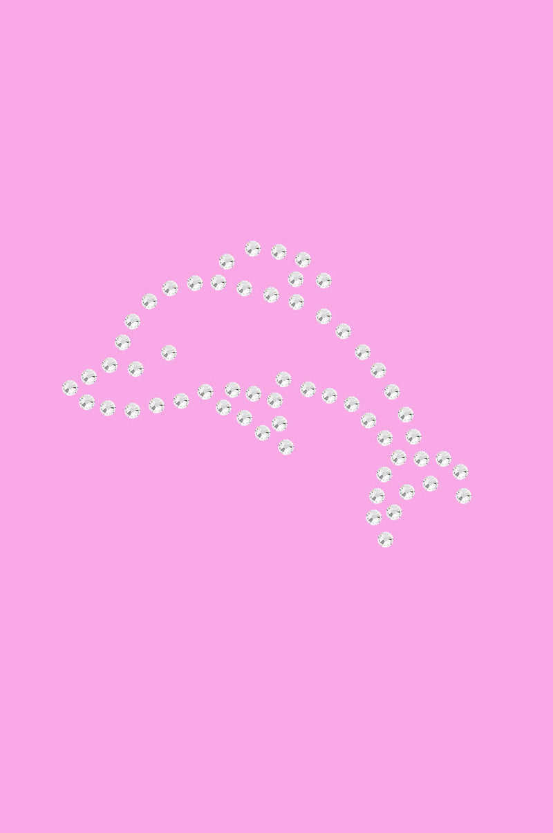 Dolphin (Small Rhinestone) - Women's T-shirt