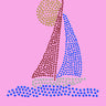 Sailboat (Rhinestud)  - Women's T-shirt