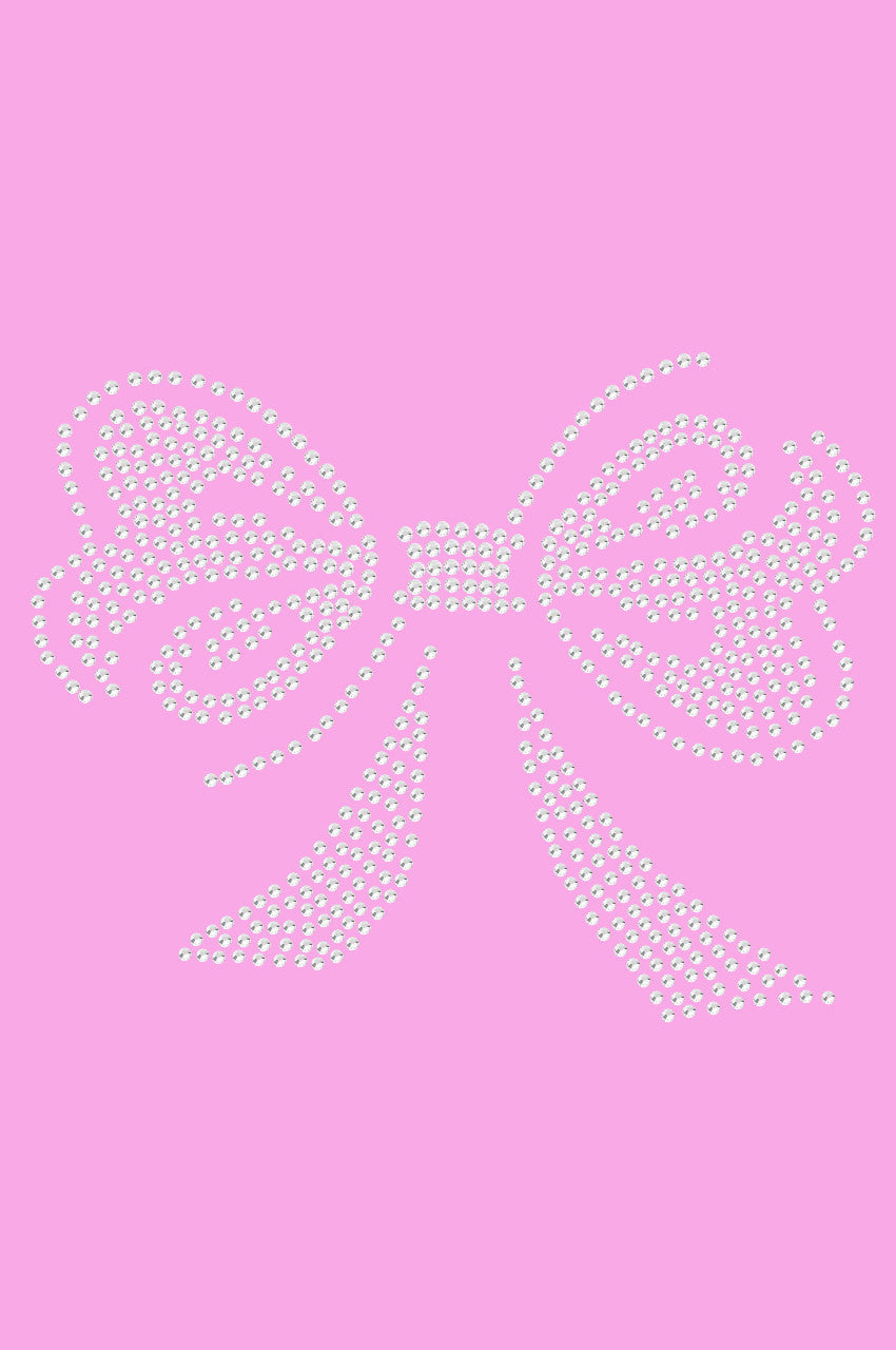 Bow (Rhinestones) - Womens T-shirt