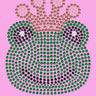 Frog with Pink Crown - Women's T-shirt